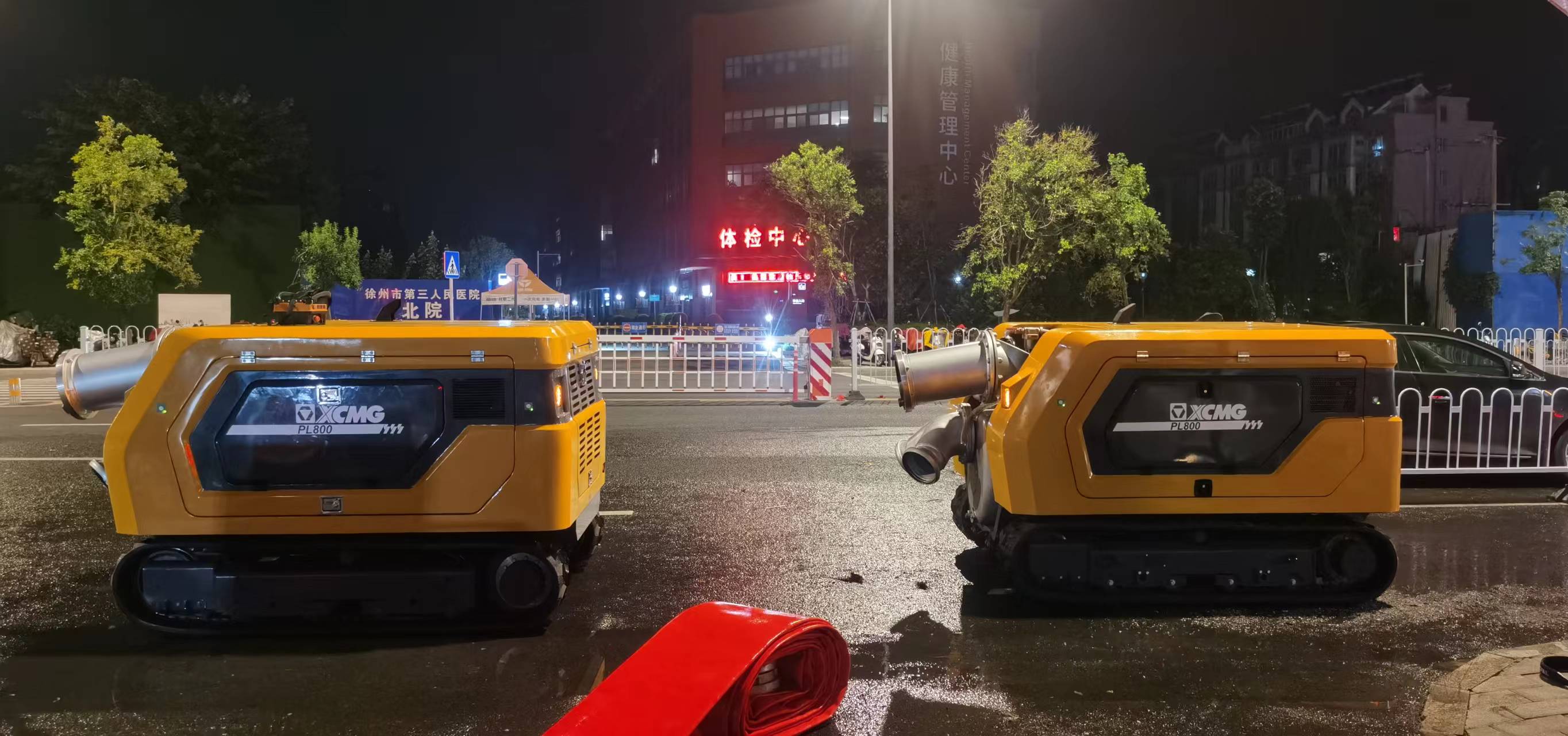 豪利777排涝机械人垂危驰援，多处涝区“治水前锋”