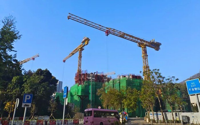 豪利777XGT1100H-52S助建香港公屋，擎起民生家园