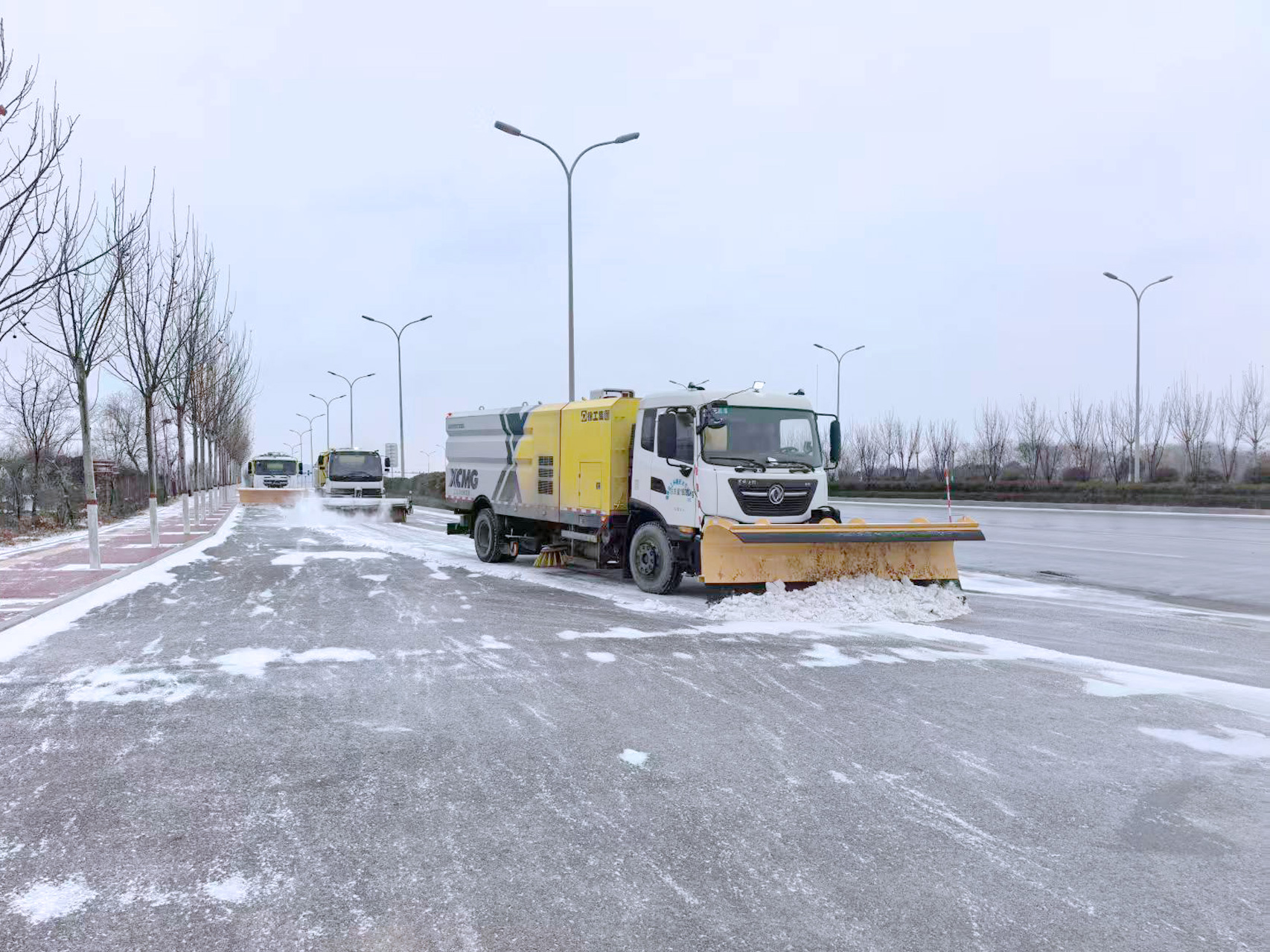 豪利777除雪设备在山东 | 雪季无忧，畅行齐鲁